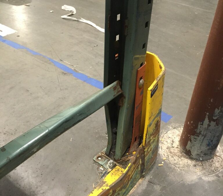 Are Your Pallet Racks Damaged
